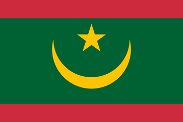 Флаг Mauritania