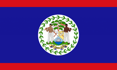 Флаг Belize