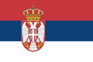 Флаг Serbia