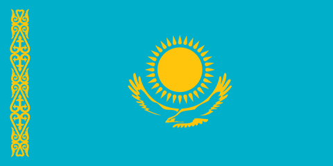 Флаг Kazakhstan