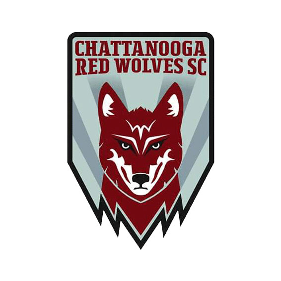 Логотип Chattanooga Red Wolves Sc